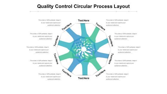 Quality Control Circular Process Layout Ppt PowerPoint Presentation Slides Visual Aids PDF