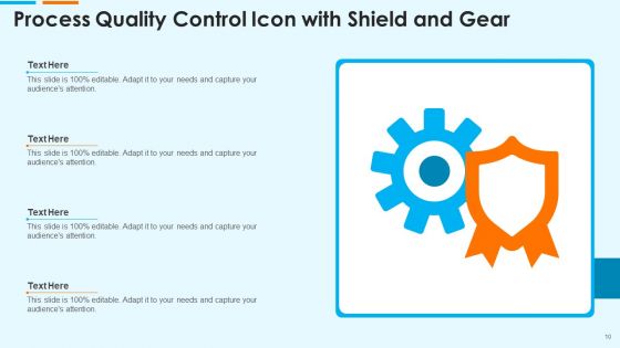 Quality Control Icon Ppt PowerPoint Presentation Complete Deck With Slides