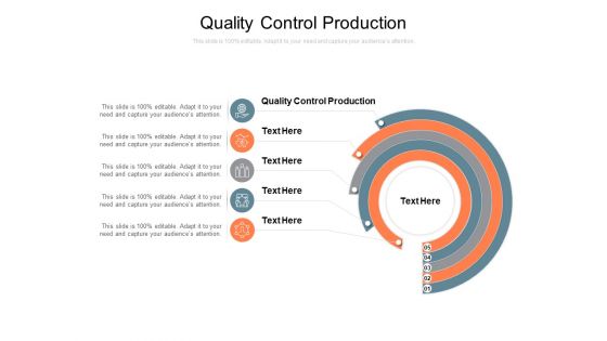 Quality Control Production Ppt PowerPoint Presentation Styles Slideshow Cpb