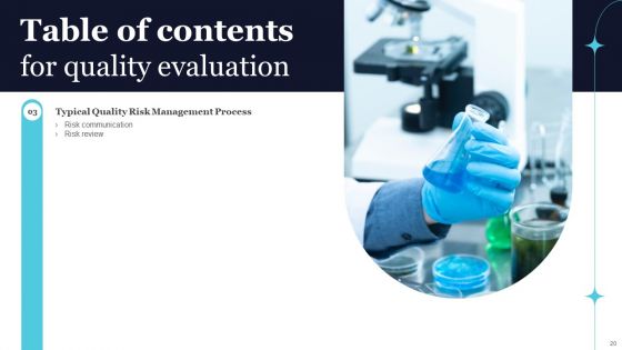 Quality Evaluation Ppt PowerPoint Presentation Complete Deck With Slides