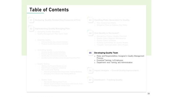 Quality Management Plan QMP Ppt PowerPoint Presentation Complete Deck With Slides