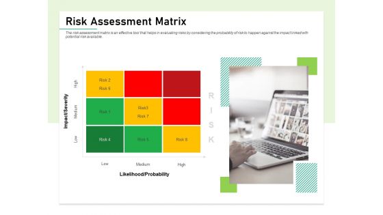 Quality Management Plan QMP Risk Assessment Matrix Ppt Portfolio Inspiration PDF