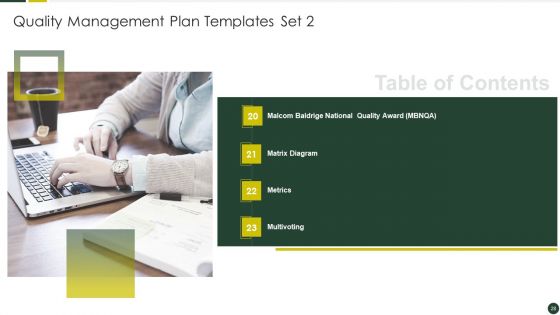 Quality Management Plan Templates Set 2 Ppt PowerPoint Presentation Complete Deck With Slides
