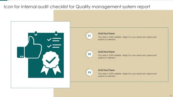 Quality Management System Report Ppt PowerPoint Presentation Complete Deck With Slides