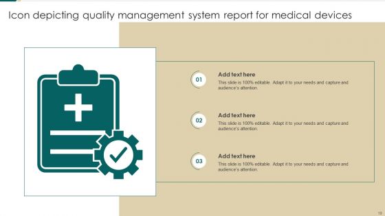 Quality Management System Report Ppt PowerPoint Presentation Complete Deck With Slides
