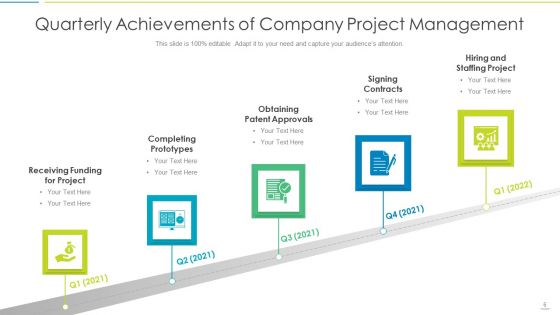 Quarterly Achievements Process Planning Ppt PowerPoint Presentation Complete Deck With Slides