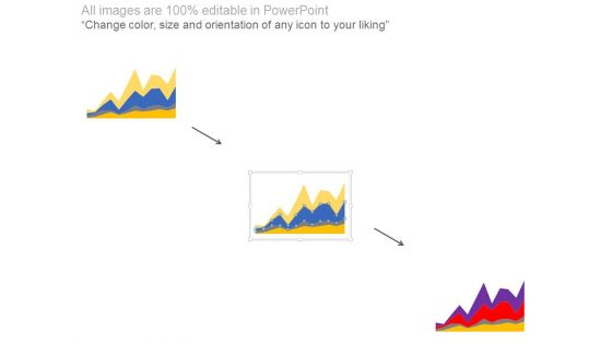 Quarterly Product Sales Area Chart Ppt Examples Slides