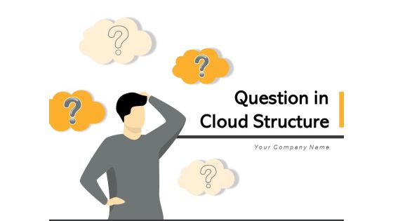 Question In Cloud Structure Businessman Ideas Ppt PowerPoint Presentation Complete Deck