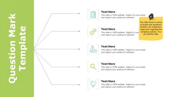 Question Mark Template Ppt PowerPoint Presentation Infographic Template Show