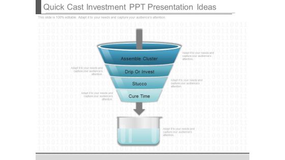 Quick Cast Investment Ppt Presentation Ideas