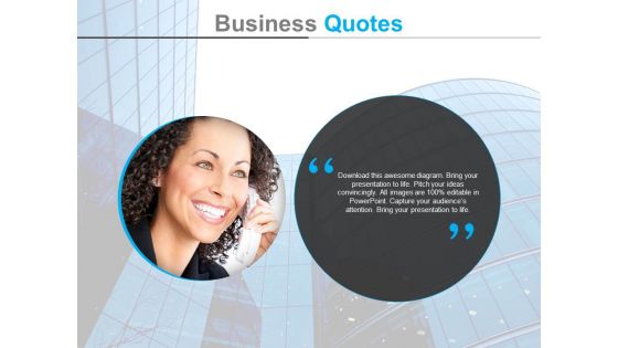 Quote And Customer Relationship Management Powerpoint Slides