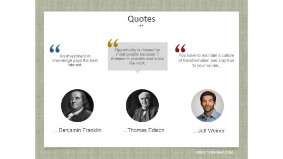 Quotes Ppt PowerPoint Presentation Inspiration Graphics Template