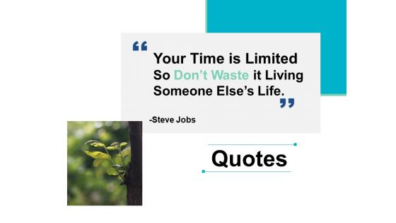 Quotes Ppt PowerPoint Presentation Visual Aids Example 2015