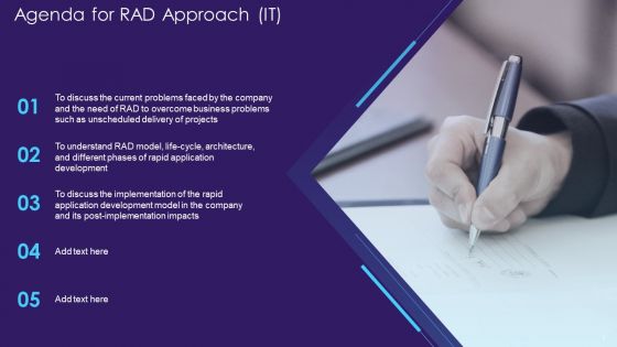 RAD Approach IT Ppt PowerPoint Presentation Complete Deck With Slides