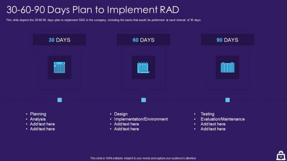 RAD Approach IT Ppt PowerPoint Presentation Complete Deck With Slides