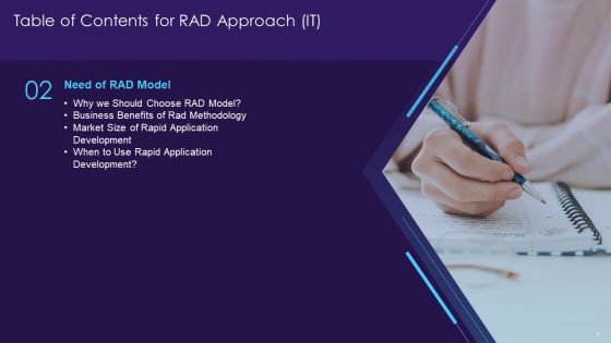 RAD Approach IT Ppt PowerPoint Presentation Complete Deck With Slides