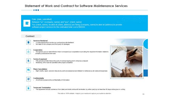 RFP For Software Maintenance And Support Ppt PowerPoint Presentation Complete Deck With Slides