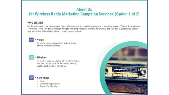Radio Marketing Plan Proposal For Product Launch Ppt PowerPoint Presentation Complete Deck With Slides