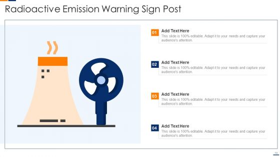 Radioactive Emission Sign Ppt PowerPoint Presentation Complete Deck With Slides