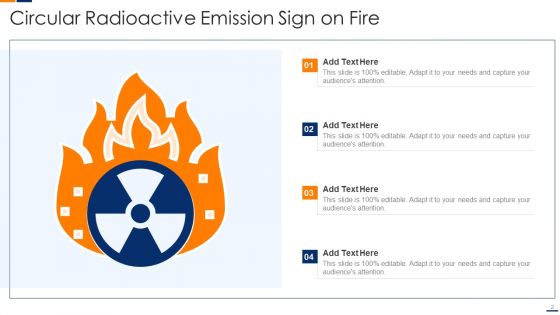 Radioactive Emission Sign Ppt PowerPoint Presentation Complete Deck With Slides