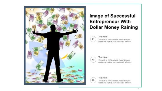 Raining Money Business Ventures Profit Ppt PowerPoint Presentation Complete Deck