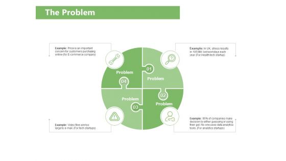 Raising Funds Company The Problem Ppt Pictures Brochure PDF