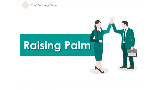 Raising Palm Businessman Winning Contract Ppt PowerPoint Presentation Complete Deck