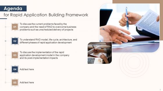 Rapid Application Building Framework Ppt PowerPoint Presentation Complete Deck With Slides