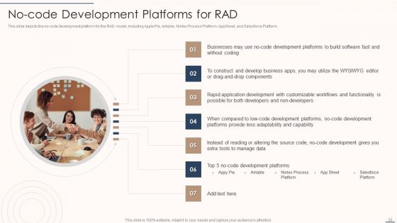 Rapid Application Building Framework Ppt PowerPoint Presentation Complete Deck With Slides