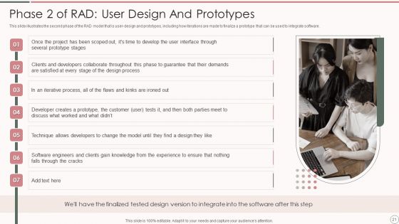 Rapid Application Development Architecture Ppt PowerPoint Presentation Complete Deck With Slides