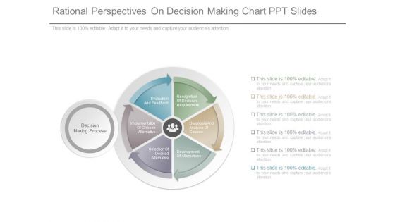 Rational Perspectives On Decision Making Chart Ppt Slides