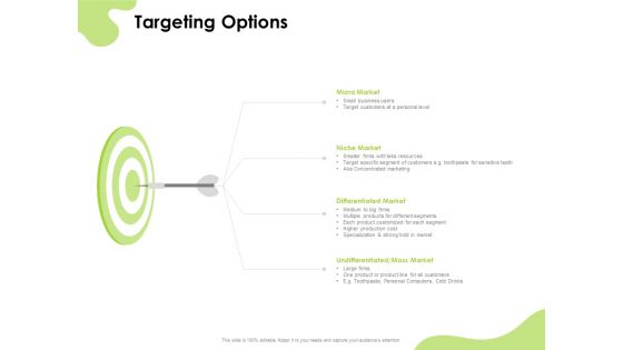 Reach Your Target Audience Targeting Options Ppt Styles Files PDF