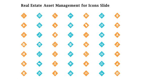 Real Estate Asset Management For Icons Slide Ppt Pictures Influencers PDF