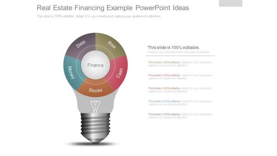 Real Estate Financing Example Powerpoint Ideas