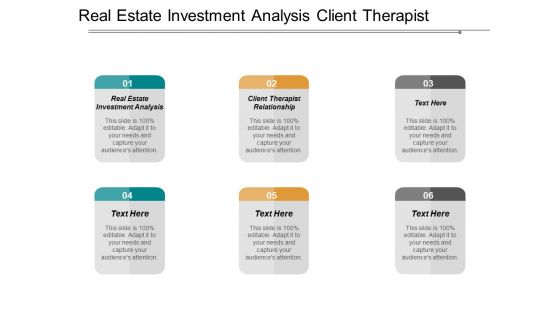 Real Estate Investment Analysis Client Therapist Relationship Ppt PowerPoint Presentation Professional Backgrounds