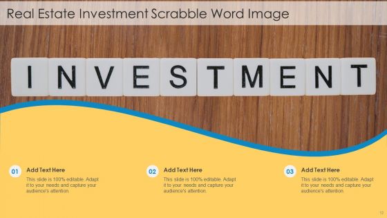 Real Estate Investment Ppt PowerPoint Presentation Complete With Slides