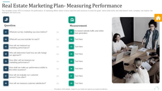 Real Estate Marketing Plan Measuring Performance Ideas PDF Real Estate Marketing Plan Measuring Performance Ideas PDF