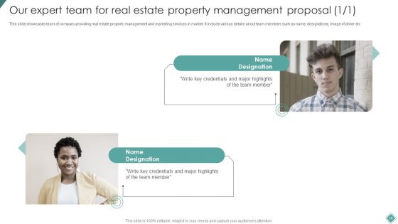 Real Estate Property Management Proposal Ppt PowerPoint Presentation Complete Deck With Slides
