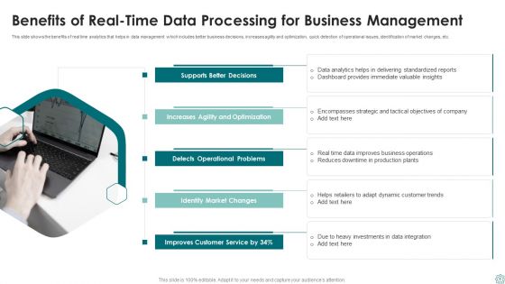 Real Time Data Processing Ppt PowerPoint Presentation Complete Deck With Slides