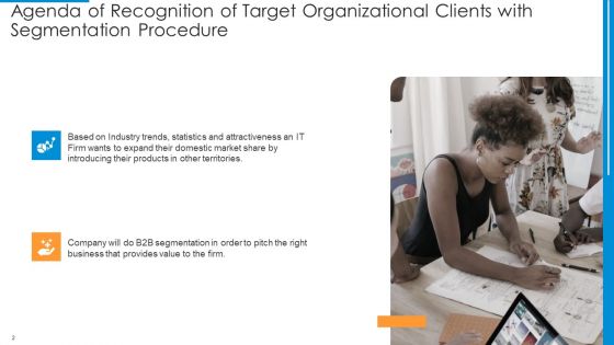 Recognition Of Target Organizational Clients With Segmentation Procedure Ppt PowerPoint Presentation Complete Deck With Slides
