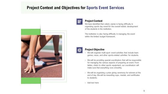 Recreational Program Proposal Ppt PowerPoint Presentation Complete Deck With Slides
