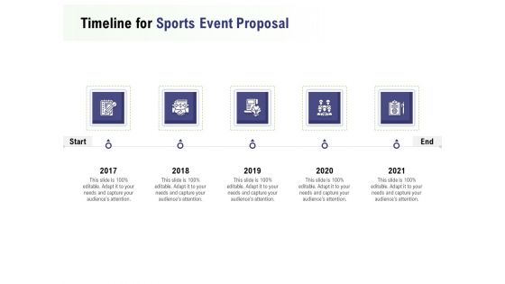 Recreational Program Timeline For Sports Event Proposal Ppt File Background Images PDF