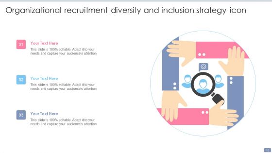Recruitment Diversity And Inclusion Ppt PowerPoint Presentation Complete With Slides
