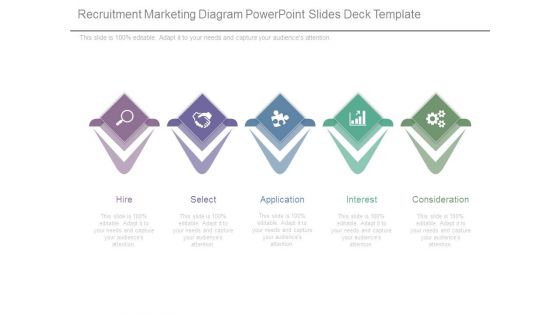 Recruitment Marketing Diagram Powerpoint Slides Deck Template Recruitment Marketing Diagram Powerpoint Slides Deck Template