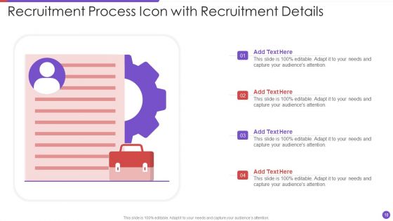 Recruitment Process Ppt PowerPoint Presentation Complete With Slides