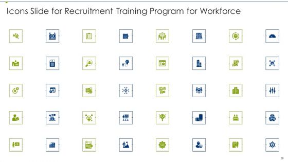 Recruitment Training Program For Workforce Ppt PowerPoint Presentation Complete Deck With Slides