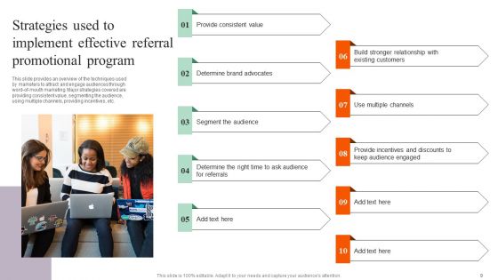 Referral Promotional Program Ppt PowerPoint Presentation Complete Deck With Slides