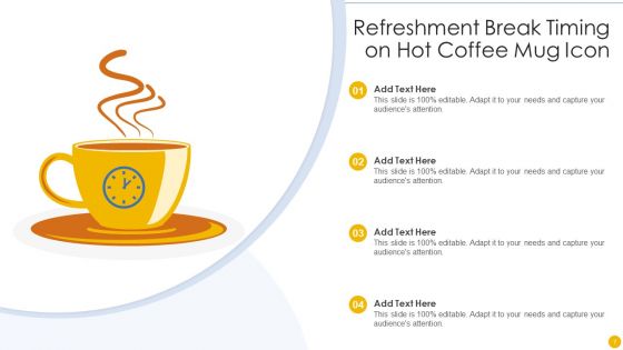 Refreshment Break Ppt PowerPoint Presentation Complete With Slides