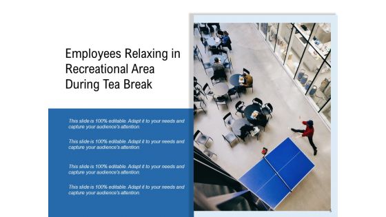 Refreshment Break Time Employee Ppt PowerPoint Presentation Complete Deck