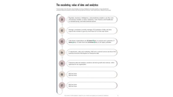 Regulated Data And Analytical Accuracy Playbook Template